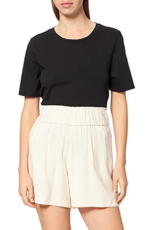 Sisley Pantaloncini 4wvm592n6, Beige 18F, 48 Donna