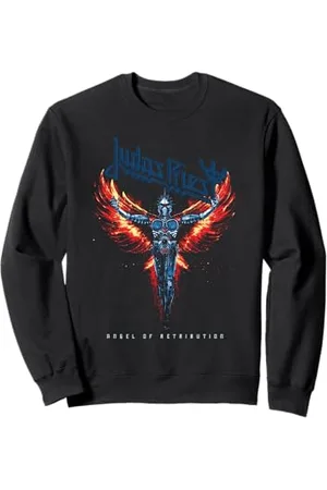 Judas Priest – Angel Wings Blue Logo Felpa