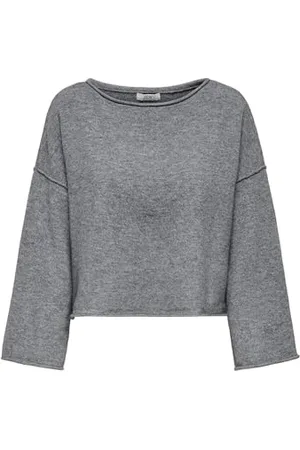JACQUELINE DE YONG Jdyrue Life L/S Boat Neck Pull Knt Noos Pullover, , M Donna