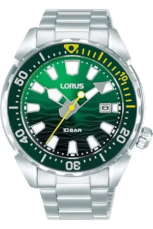 Lorus Orologio Analogico al Quarzo Uomo con Cinturino in Acciaio Inossidabile RH949RX9