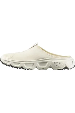Salomon REELAX SLIDE 6.0, Scarpe da Recovery Donna, Vanilla Ice / Vanilla Ice / Black, 45 1/3 EU