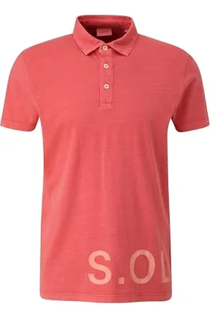 QS by s.Oliver 2143964 Polo con Stampa Etichetta, , XL Uomo