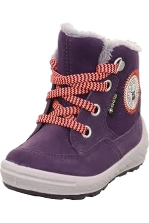 Superfit Groovy 2.0 Warm gefütterte Gore-Tex, Stivali da Neve, Lila/Orange 8500, 27 EU Larga
