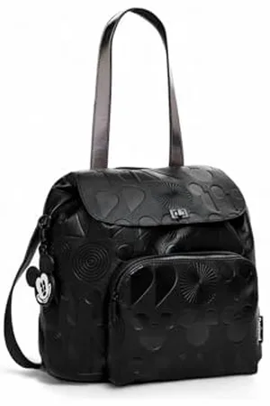 Desigual Accessories-Zaino in Poliuretano, Misura Media, PU Back Pack Medium Donna, , Einheitsgröße