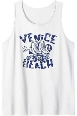 Awesome Venice Beach CA Souvenirs and Designs Venice Beach, California, design retrò vintage invecchiato Canotta