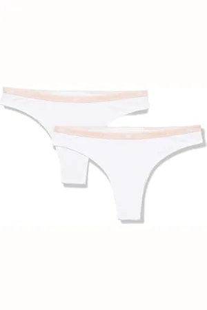 Emporio Armani Essential Studs Logo 2-Pack Brasilian Underwear, , XS Women