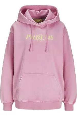 JJXX Jxelizabeth Loose LS Short Hood Swt Felpa con Cappuccio, , L Donna