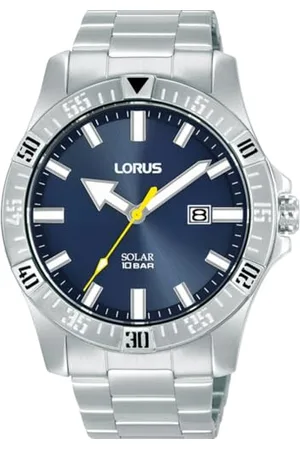 Lorus Orologio Analogico al Quarzo Uomo con Cinturino in Acciaio Inossidabile RX379AX9