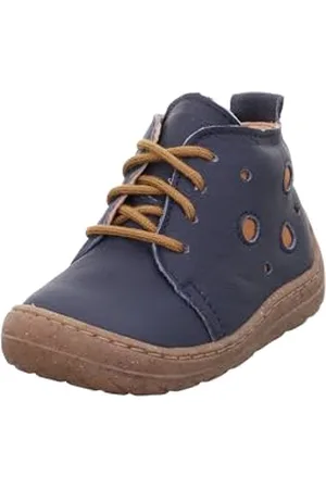 Superfit Saturnus, Sneaker Bimbo 0-24, Indaco/OCRA 8050, 17 EU Larga