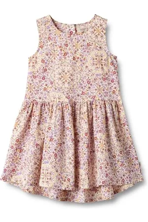 WHEAT Abito Estivo Sarah-Ragazza Vestito da Gioco, Allover, 140 cm Bambina