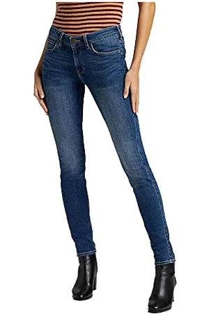 Lee Scarlett Jeans Donna, Blu (Mid Martha), 25/29