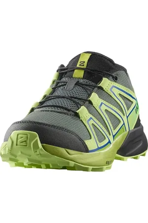 Salomon SPEEDCROSS, Scarpe da escursionismo Unisex - Bambini e ragazzi, Urban Chic / Sharp Green / Dark Citron, 35 EU