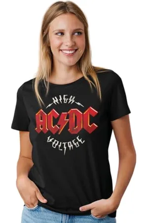 AC/DC Woacdcrts031 T-Shirt, , M Donna