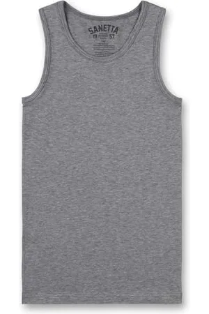 Sanetta Shirt W/o Sleeves Vestaglia, (Elite Grey Mel. 1914), 140 Bambino