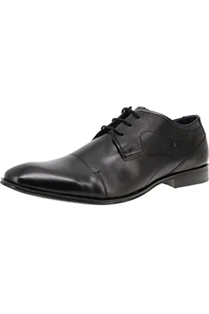 Bugatti 312101121000 Scarpe Stringate Derby Uomo, (Schwarz 1000), 48 EU