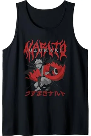 Naruto Shippuden Red Heavy Metal Anime Canotta