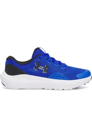 Under Armour Bambino UA BGS Surge 4, Scarpe bambino in rete traspirante, Scarpe ginnastica per calcio, sport e molto altro, Sneakers bambino ammortizzate