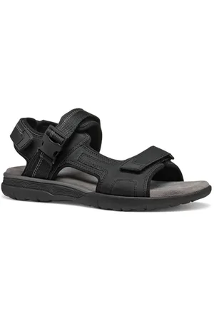Geox U SPHERICA EC5 B, Sandalo Sportivo Uomo, Black, 44 EU