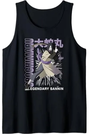 Naruto Shippuden Orochimaru Legendary Sannin Anime Canotta