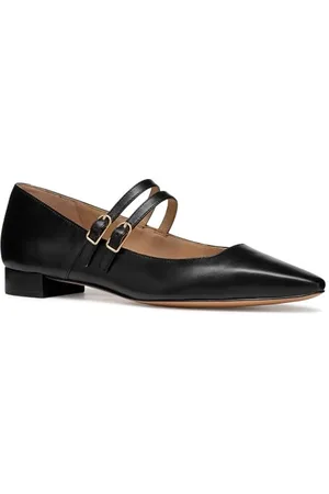 Geox D GISELDA15 C, Ballerina Donna, Black, 38.5 EU