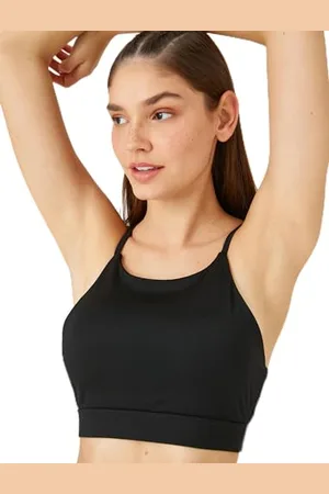 Koton Sports Bra Strappy Round Neck, Reggiseno