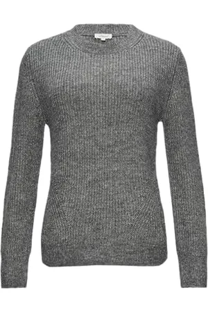 QS by s.Oliver 2154403 Maglione a Costine, Grafite, 44 Donna