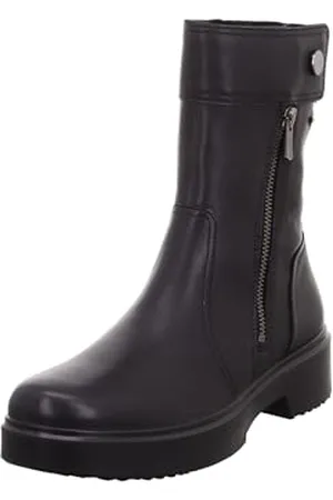Legero Angelo Caldo Foderato Gore-Tex, Stivaletto Donna, Nero , 40 EU