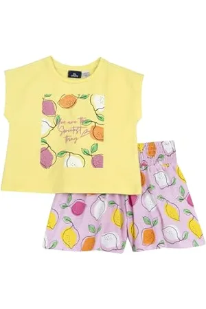 chicco Completo Bambina, con Maglietta e Pantaloncini, in Morbido Cotone, Designed in Italy, Abbigliamento Bambina
