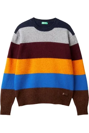 Benetton Maglia G/C M/L 103MK107T Maglione, , S Uomo