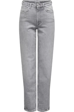 ONLY Onljuicy HW Mom Rea707 DNM Noos Jeans Fit, , 27W x 32L Donna