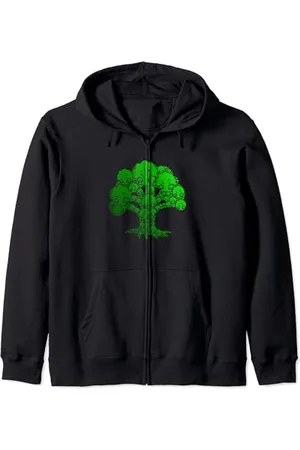 Magic: The Gathering Magic: The Gathering Green Mana Symbol Felpa con Cappuccio