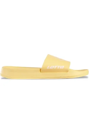 Lotto Lathi Unisex, Sandals, Sandalo Sportivo Adulto, Giallo/Bianco, 41 EU