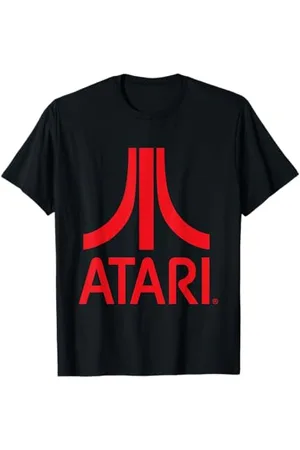 Atari Logo Classic Rosso Maglietta