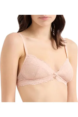 Emporio Armani Reggiseno a triangolo imbottito in pizzo Eternal da donna, , S