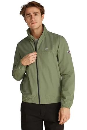 Tommy Hilfiger Giacca Uomo Essential Casual Giacca da Mezza Stagione, Verde (Aruba ), XL