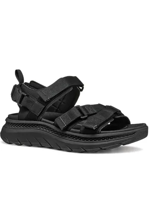 Geox U SPHERICA ACTIF X S, Sandalo Sportivo Uomo, Black, 39 EU