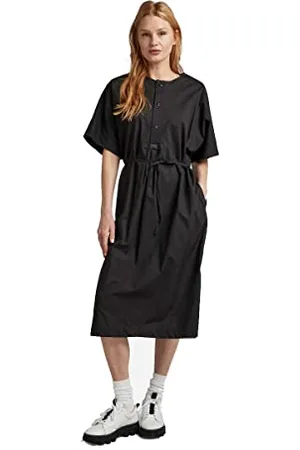 G-Star Donna Adjustable Waist Dress, (dk black D22864-4481-6484), XL