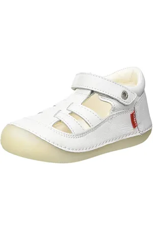 Kickers SUSHY, Scarpa Mary Jane Bimba 0-24, Blanc, 22 EU