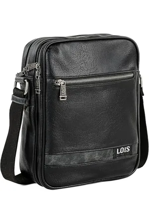 Lois Borsa Uomo - Borsa a Tracolla Uomo. Borsello Uomo Tracolla - Marsupio Uomo Tracolla in Avere - Borsa Tracolla Uomo con Cinturino Regolabile