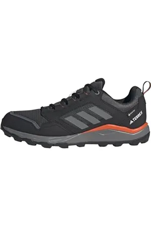adidas Terrex Tracerocker 2 Gore-Tex Trail Running Shoes, Scarpe Uomo, Grey Six/Grey Four/Semi Impact Orange, 40 2/3 EU