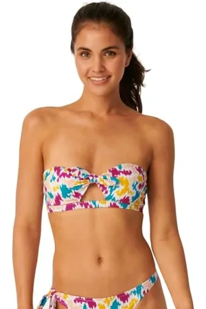 Sloggi Shore Fancy Guppy Bandeau, Top Bikini, Donna, (Multi-Colour), L