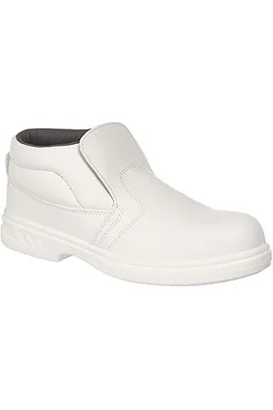 Portwest FW83 S2 Stivali antinfortunistici, Unisex - Adulto, SRC, Bianco (Bianco Whr), 34 EU (1 UK)