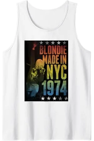 Blond Amsterdam Rainbow Made in NYC 1974 Vintage Band Canotta