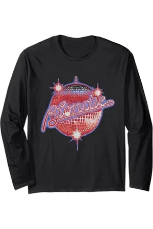 Blond Amsterdam New York Disco Ball Front and Back Vintage Band Maglia a Manica