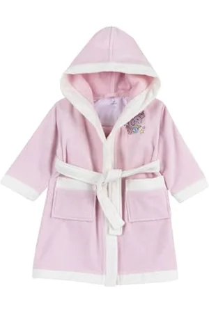 chicco Accappatoio Bambino e Bambina, in Morbida Spugna 100% Cotone, con Cappuccio e Cintura, Designed in Italy