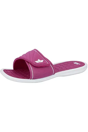 LICO Malediven, Scarpe da Spiaggia e Piscina Unisex-Adulto, Blu (Pink/Weiss Pink/Weiss), 41 EU
