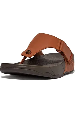 FitFlop Trakk II, Sandali Aperti sul Davanti Uomo, Abbronzatura Scura, 40 EU