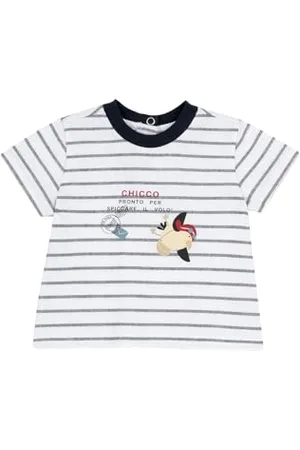 chicco T-shirt Bambino, Maglietta Bambina a Maniche Corte, in Morbido Cotone, Designed in Italy, Abbigliamento Neonato 0-24 Mesi e Bambini