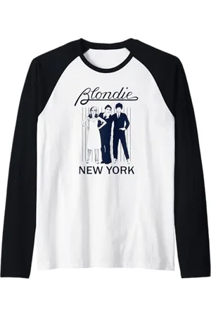 Blond Amsterdam Parallel Lines Album Art New York Vintage Band Maglia con Maniche Raglan