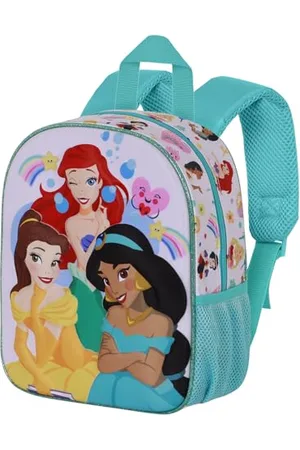 Disney Principesse Rainbows-Zainetto 3D Elite, Multicolore, 25 x 30 cm, Capacità 7 L